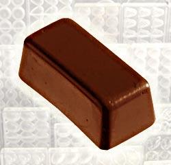 Deco-Relief Rounded Rectangular Praline Polycarbonate Chocolate Mould
